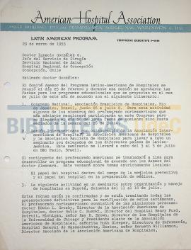 Carta del Dr. José González G. al Dr. Ignacio González G.