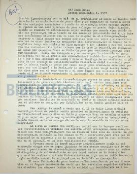 Carta de [Raúl Ortega al Dr. Ignacio González G.]
