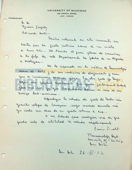 Carta segunda del Dr. Ennio Vivaldi al Dr. Ignacio González Ginouvés.