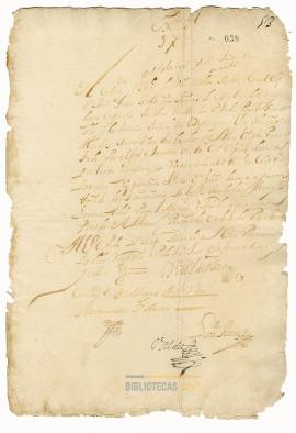 Acta del 06 de mayo de 1720. Escrito del Molino del Siego [sic]