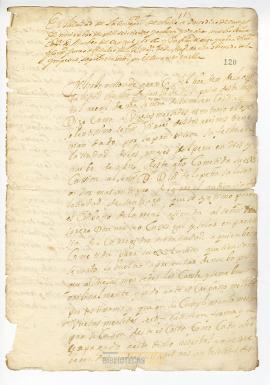 Acta del 11 de noviembre de 1681.