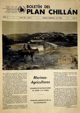 Boletín del Plan Chillán, Año II No.7 Enero - Febrero 1956.